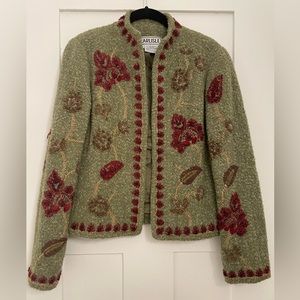 Stunning Carlisle alpaca wool blazer perfect for fall and winter.